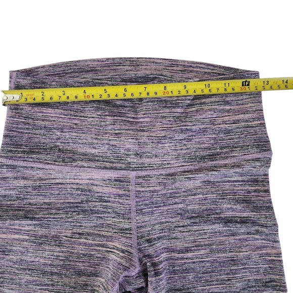 LULULEMON High Times Pant Space Dye Camo Tender Violet Black Grape high-rise - Picture 9 of 11